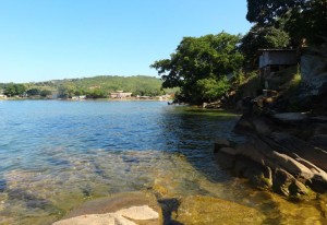 Badvik i Lake Malawi