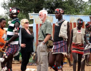 Stan och Marianne med Banna folk